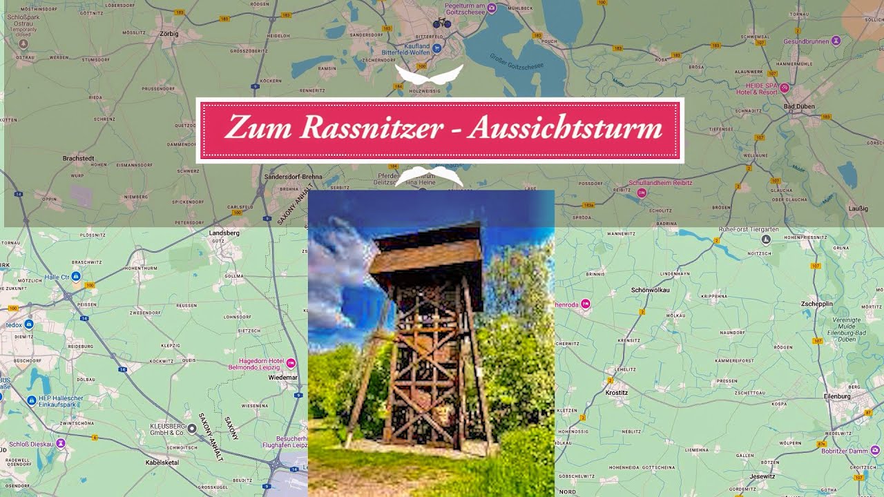 Zum Aussichtsturm - Raßnitz !