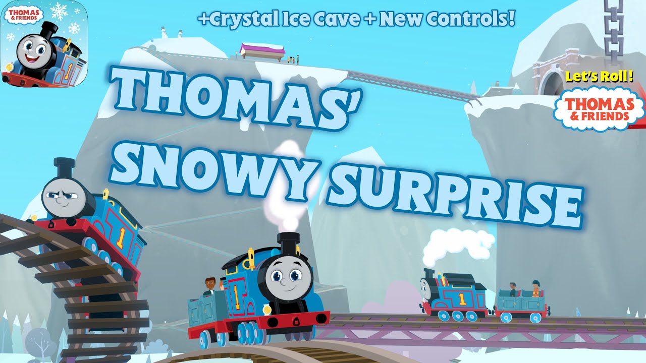 (NEW SNOW MOUNTAIN MAP!) ❄️Thomas’ Snowy Surprise! ☃️  |  Thomas & Friends: Let’s Roll!
