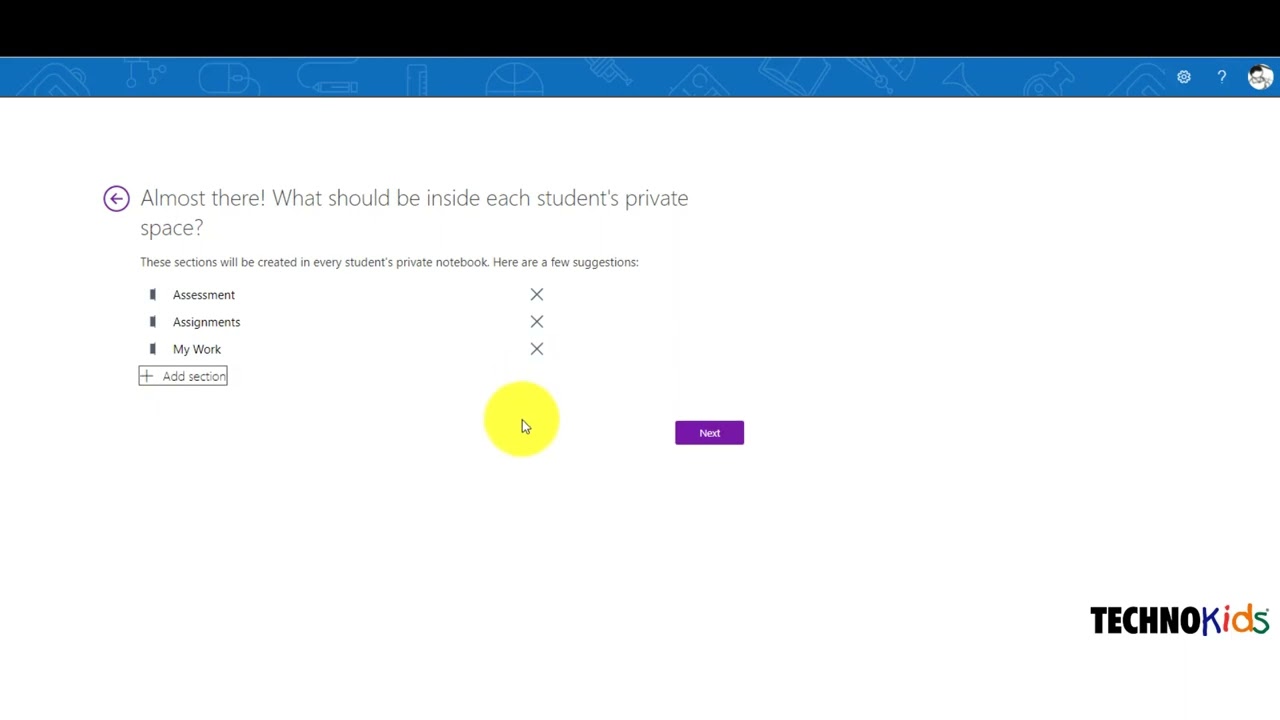 2022 | Create a TechnoKids Class Notebook