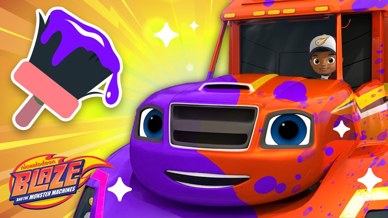 Makeover Machines #20 w/ Big Rig Blaze! 🚚 Games for Kids | Blaze and the Monster Machines