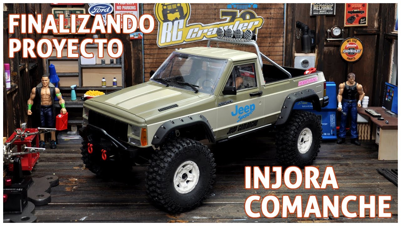 CHEROKEE COMANCHE pickup conversion..!! Chasis Injora De Aluminio  Personalizado con Ejes Porticos.