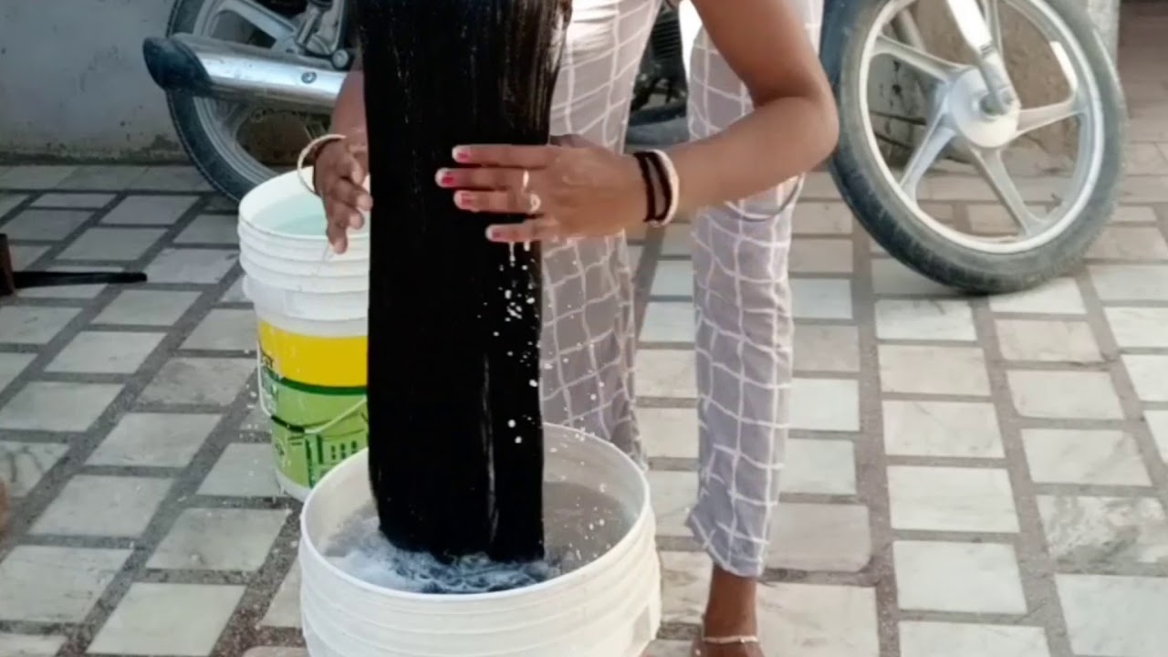 Trailer Of Custom Hair Dunk Video/hair dunk video 14 minutes with hair wash and deep 10 sec in water