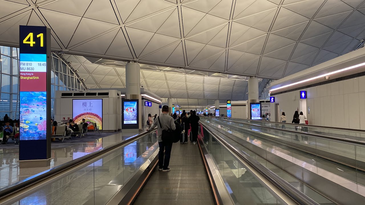 奢華的香港機場｜Luxury Hong Kong airport