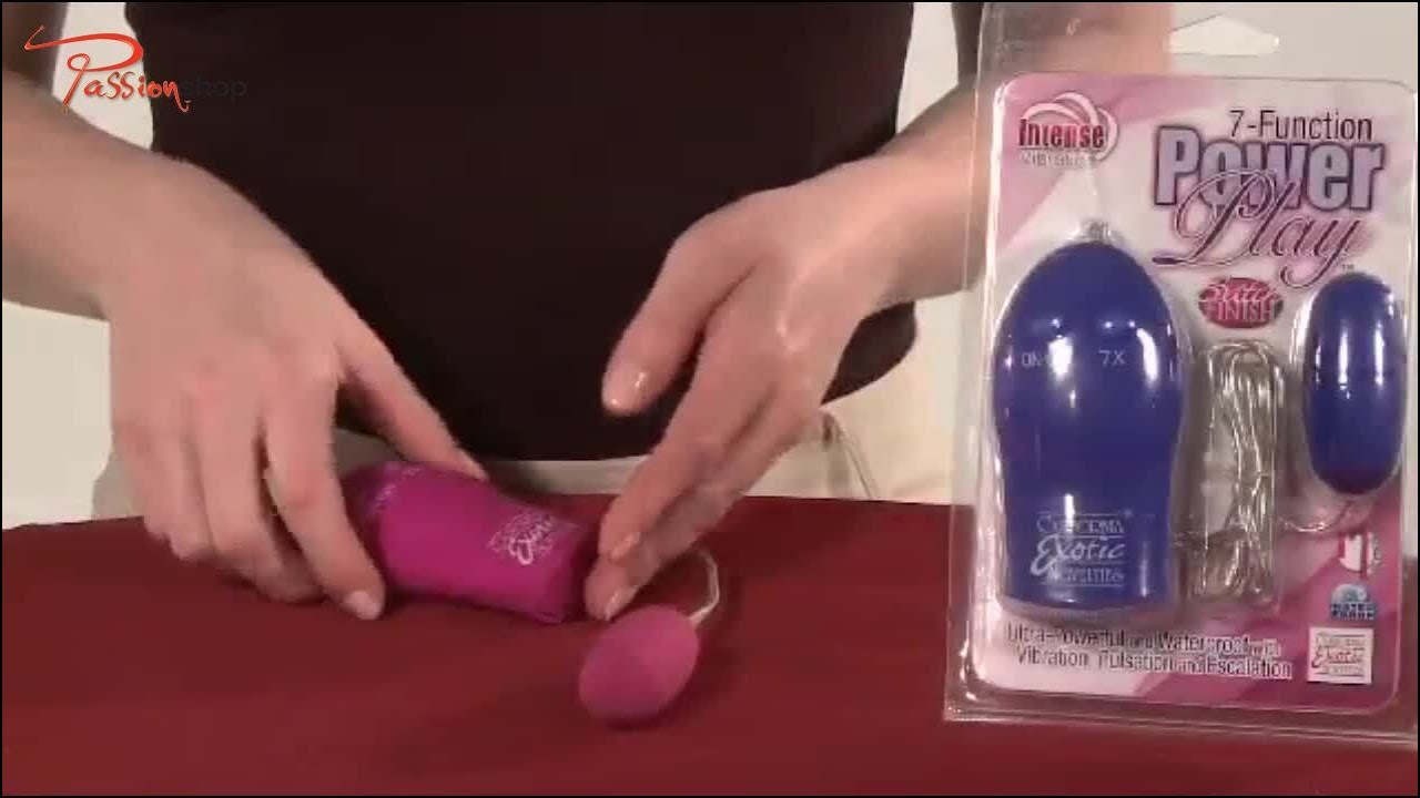 Bullets Power Play Bullet Vibrator Demo | Compact 7-Function Toy