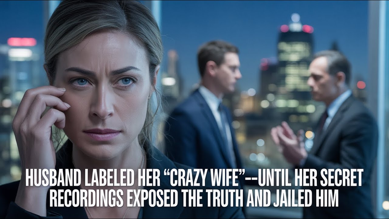 Husband Labeled Her ‘Crazy Wife’—Until Her Secret Recordings Exposed the Truth and Jailed Him