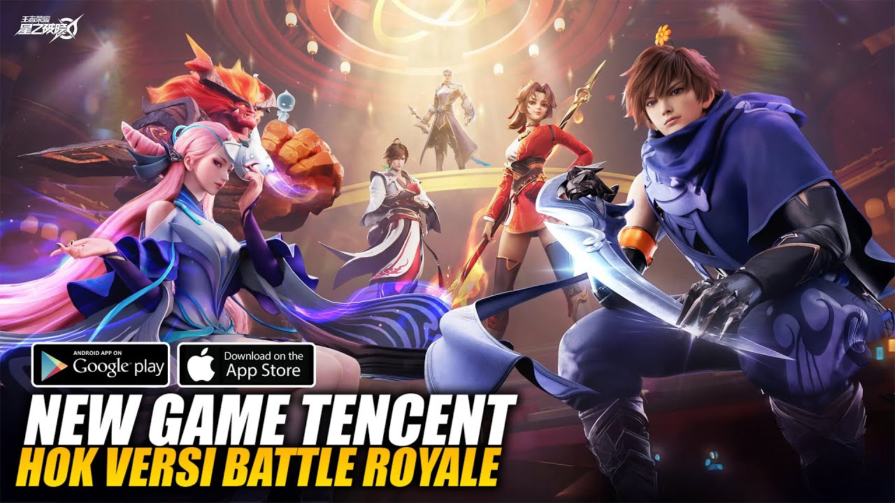 ОФИЦИАЛЬНЫЙ TENCENT! Новая игра HOK, снова в формате BATTLE ROYALE! — HOK: Dawn of the Stars (моб...