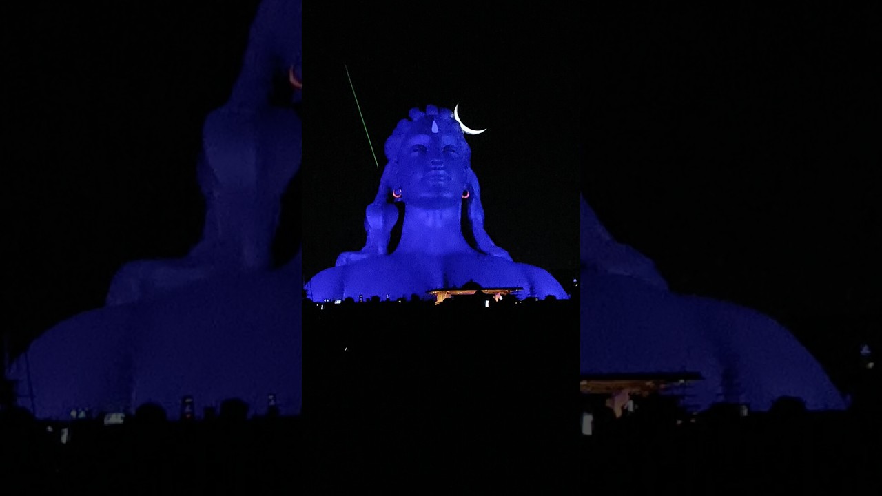 Isha - Adiyogi 3D Light Show