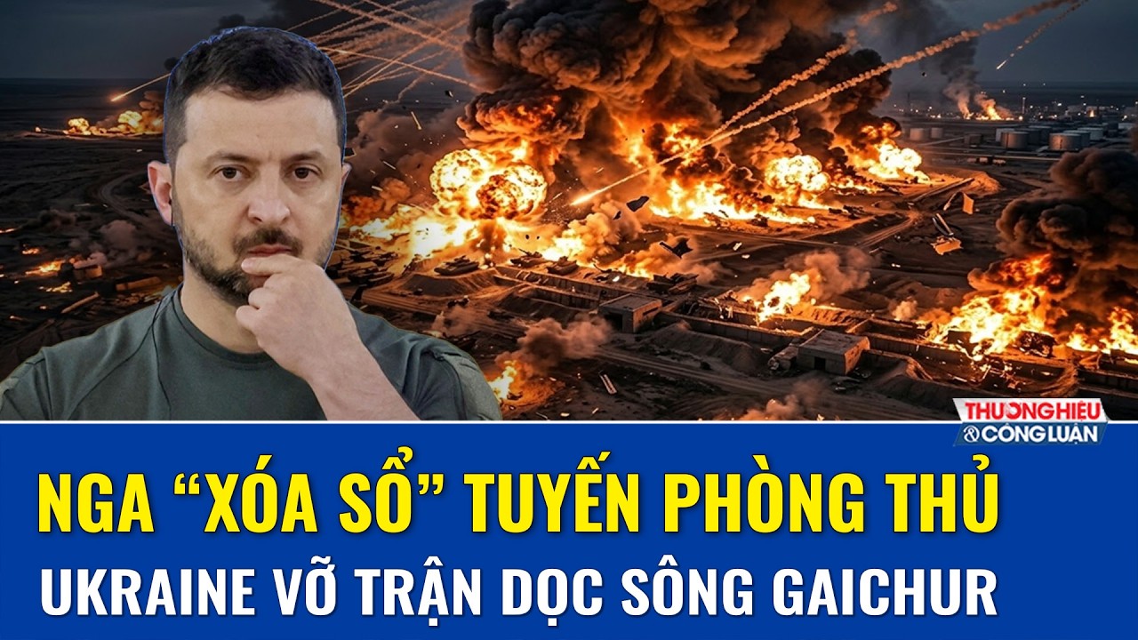 Nga dội “mưa hỏa lực” xóa sổ hệ thống phòng ngự, Ukraine vỡ trận dọc sông Gaichur