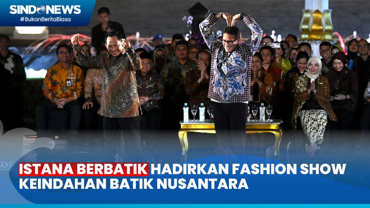 Sambut Hari Batik Nasional, Istana Hadirkan Fashion Show Keindahan Batik Nusantara