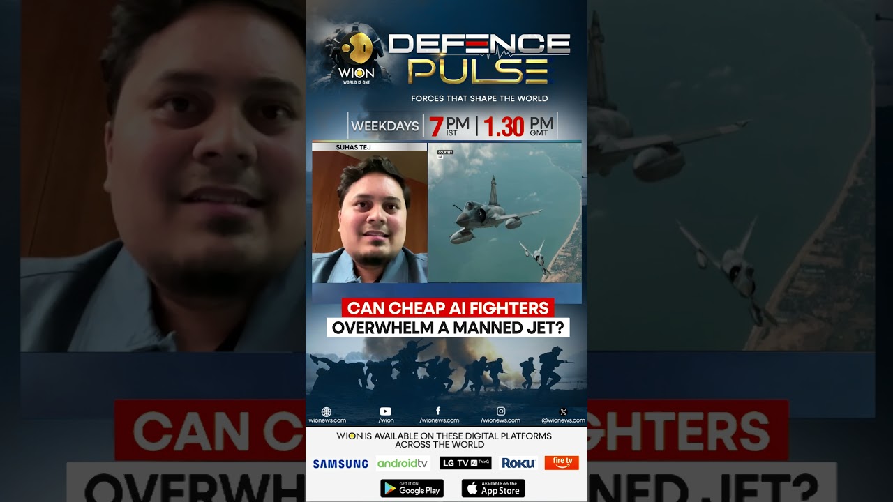 Can Cheap AI Fighters Overwhelm a Manned Jet? | Defence Pulse