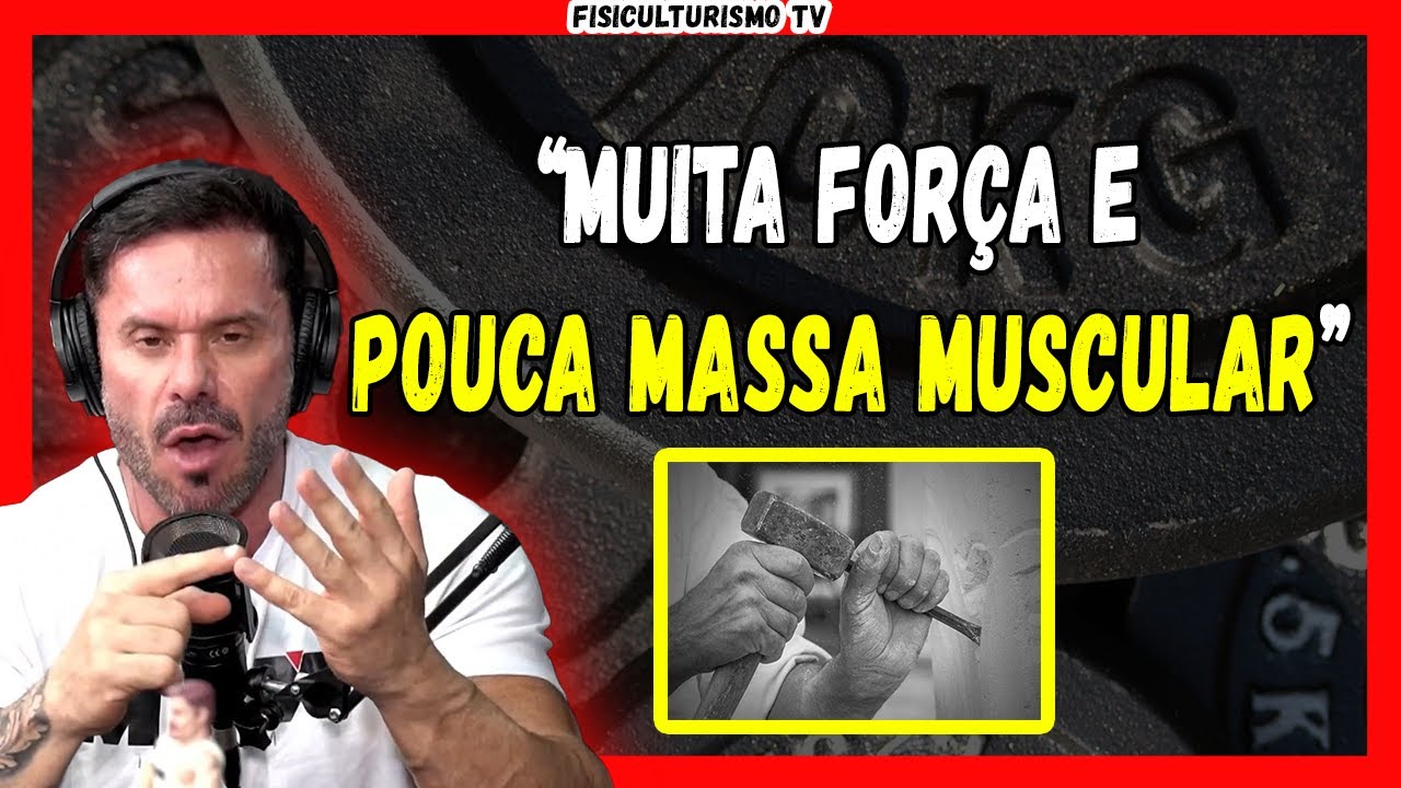 POR QUE PEDREIRO TEM MUITA FORÇA E POUCA MASSA MUSCULAR ? RENATO CARIANI | IRONBERG PODCAST