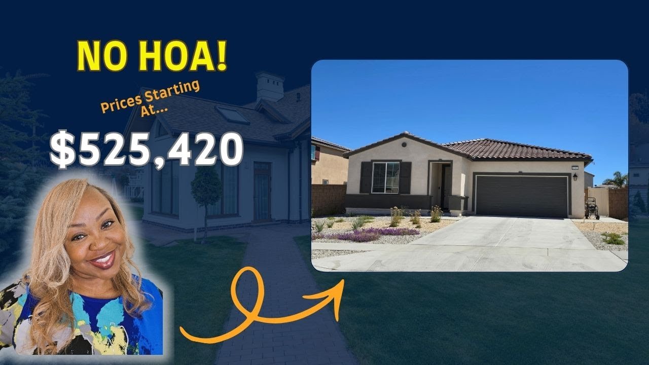 🏡 New Homes for Sale in Hesperia, CA | Richmond American Homes Tour | No HOA!