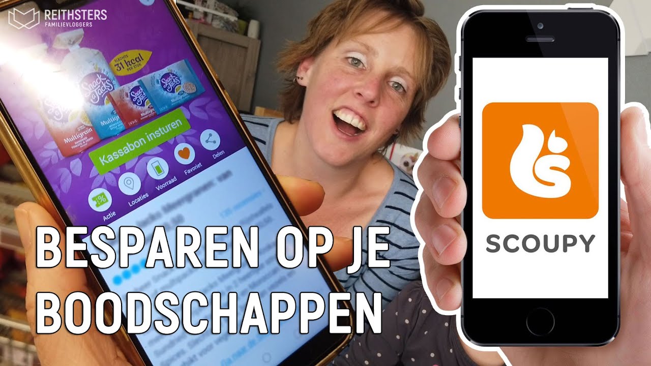 SCOUPY APP - BESPAREN OP JE BOODSCHAPPEN! - VLOG #99