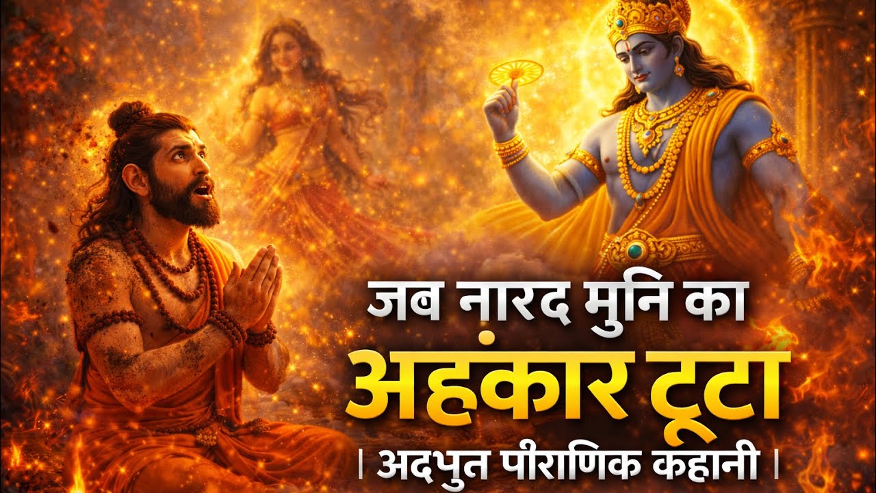 जब नारद मुनि का अहंकार टूटा | अद्भुत पौराणिक कहानी