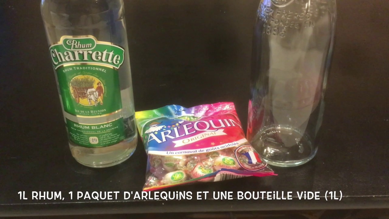 TUTO - Les Rhums Dérangés de Jo' - Rhum arrangé Arlequins