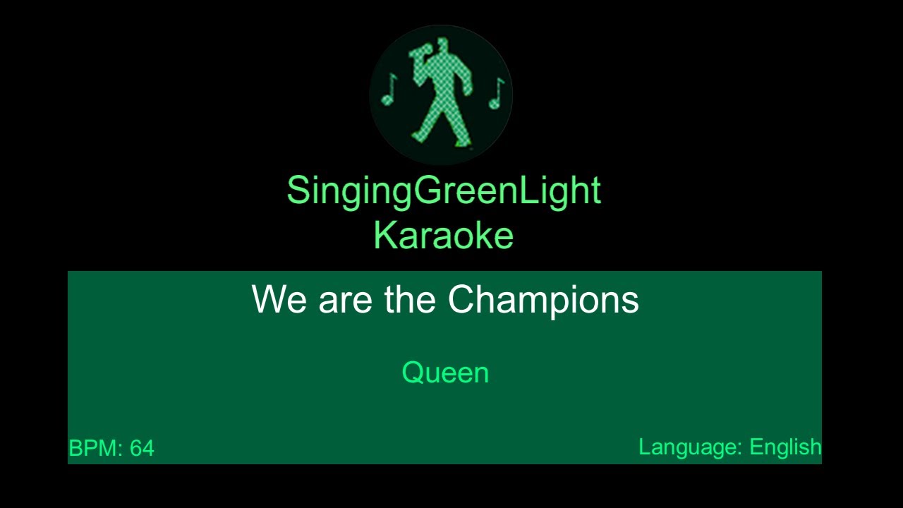 Karaoke | Queen - We are the Champions | SGL 73