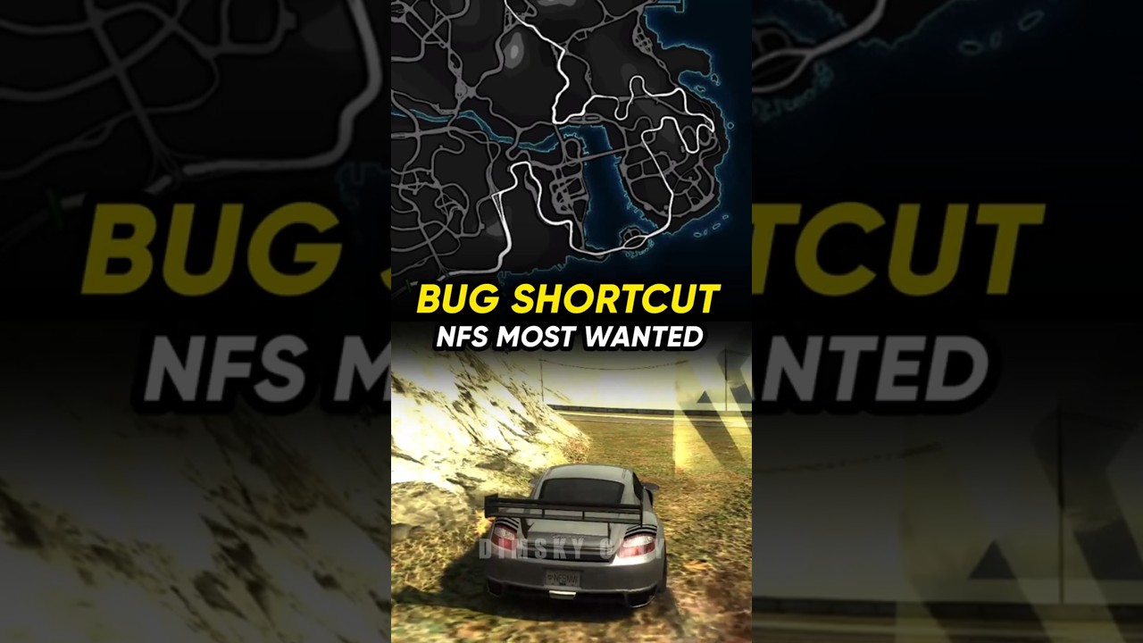 Salah satu Bug Legend di NFS Most Wanted 🔥 #shorts #nfsmw #nfs #nfsmostwanted