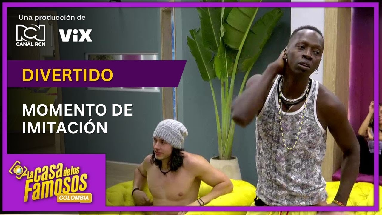 Las celebridades de La casa de los famosos Colombia se divierten con un juego de actuación