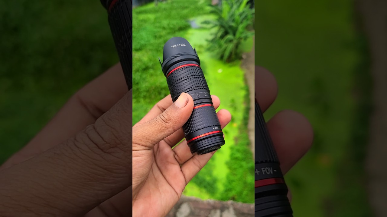 😍😍12x mini mobile lens#telephotolens #viralshort #photography #cameraequipment #shorts #lens #dslr