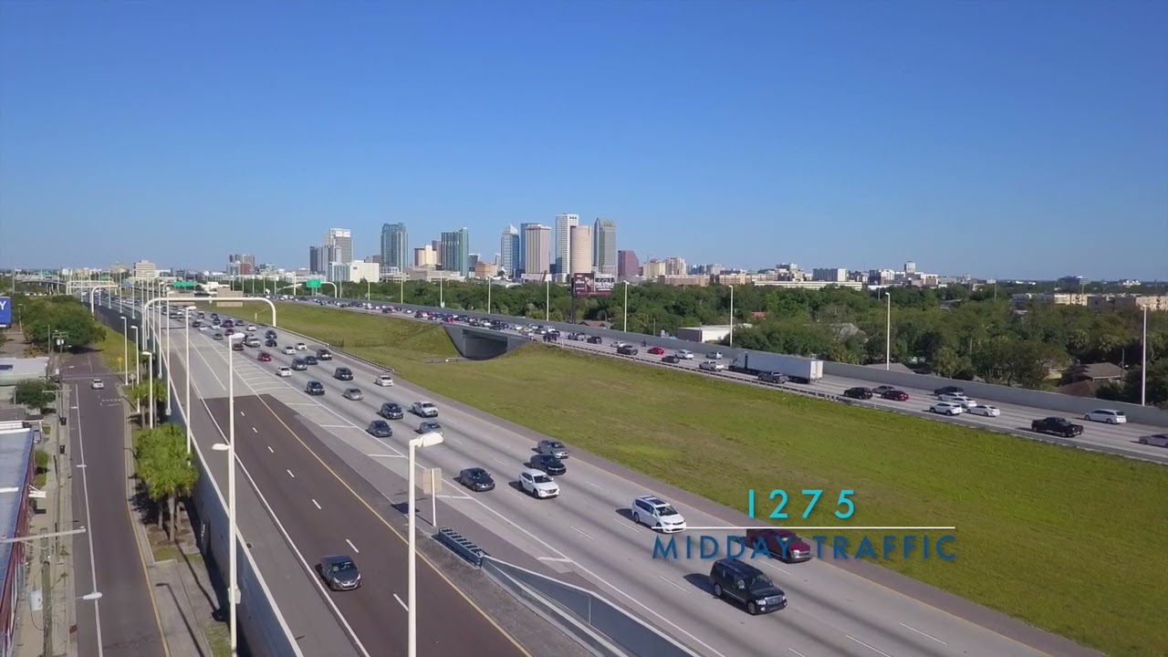 I275 Midday traffic 720