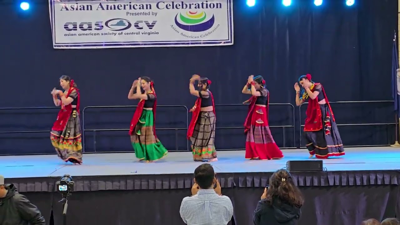 Beautiful Nepali Dance By Talented Ladies at Asian American Celebration Festival