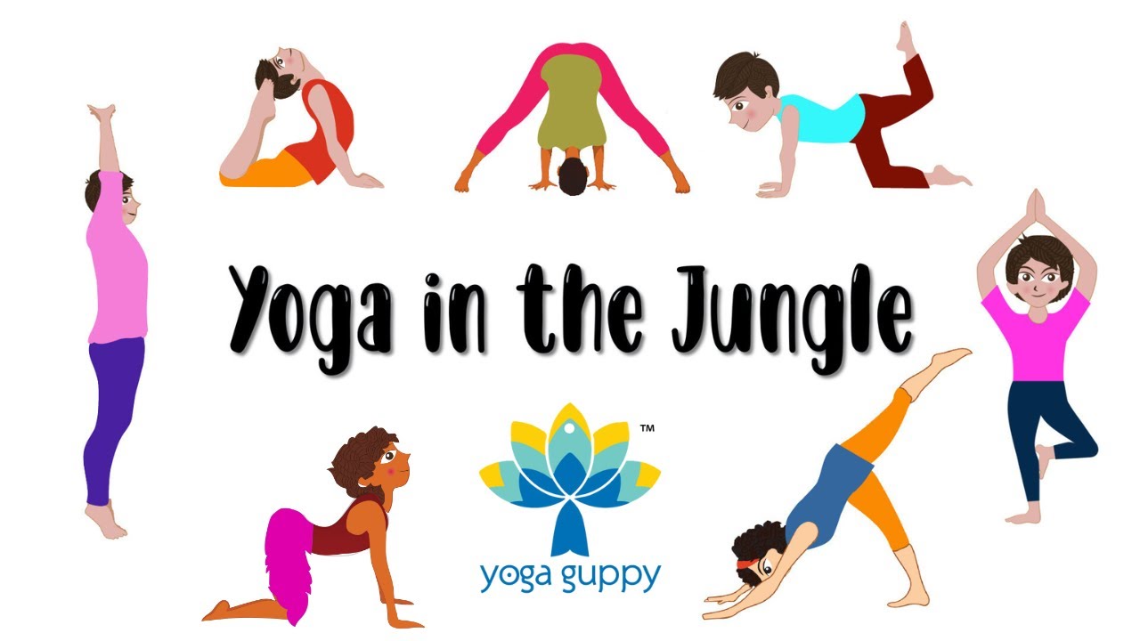 Yoga Poses for Strength & Balance | Easy Animal Poses for Kids | The Yoga Guppy Asana Series