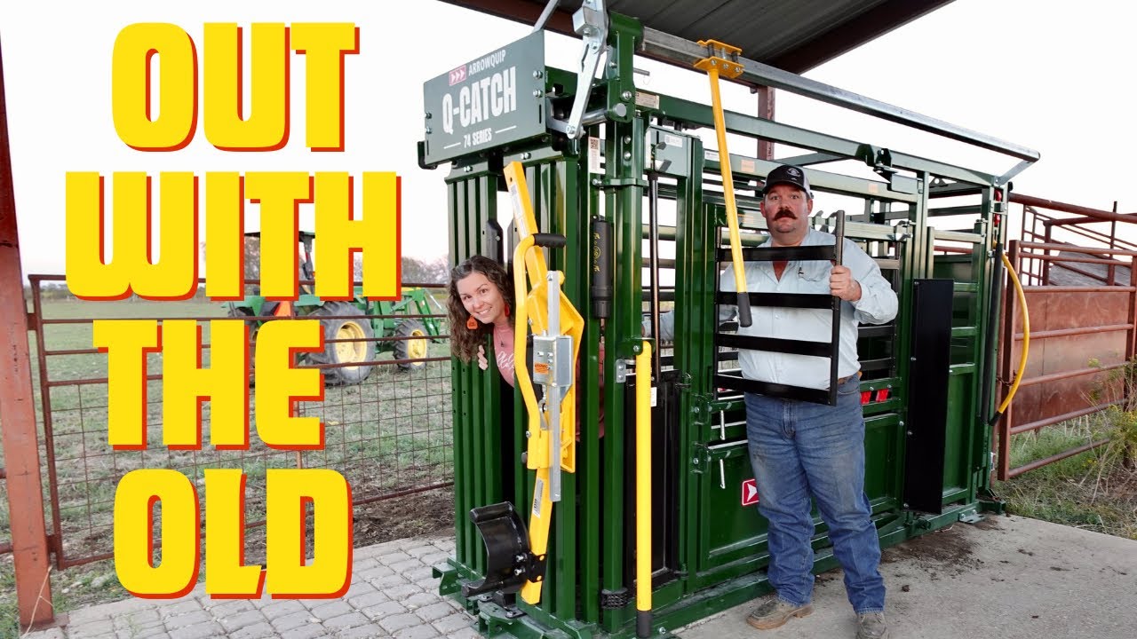 Установка нового скотобоен ArrowQuip Q-Catch серии 74! | Bar 7 Ranch