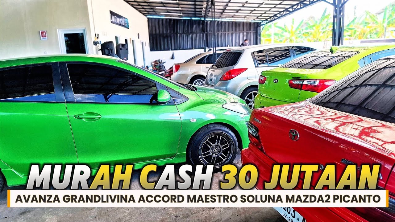 BANTING HARGA MOBIL MURAH CASH 30JUTAAN AJA SIAP GASS DI LIO CAR GARAGE‼️