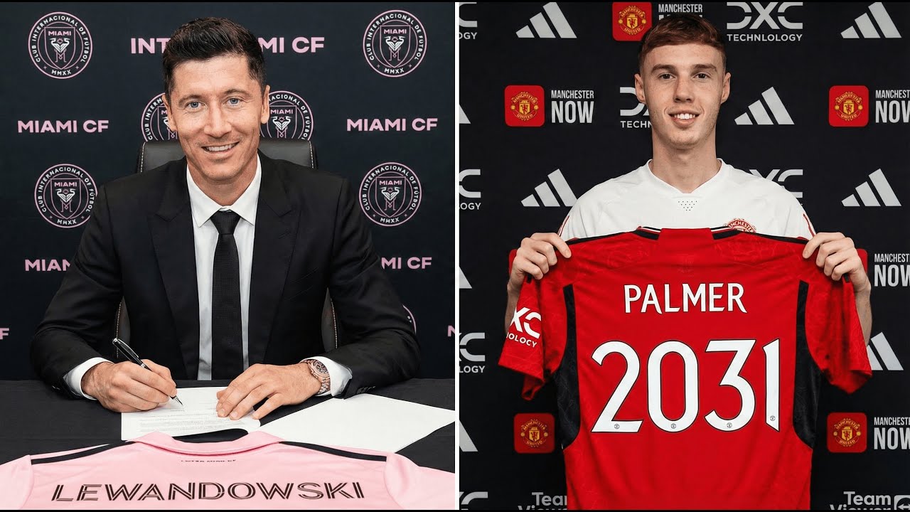 🔴𝗕𝗥𝗘𝗔𝗞𝗜𝗡𝗚: LEWANDOWSKI TO MLS! COLE PALMER TO MANCHESTER UNITED! Real Madrid Richest in the
