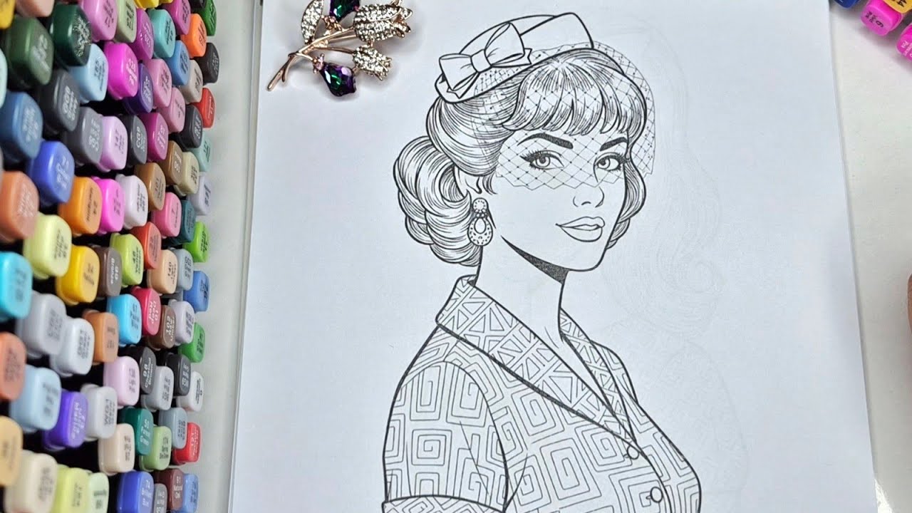 ASMR Cozy Night Coloring | Stress Relief After Work 🌙✨