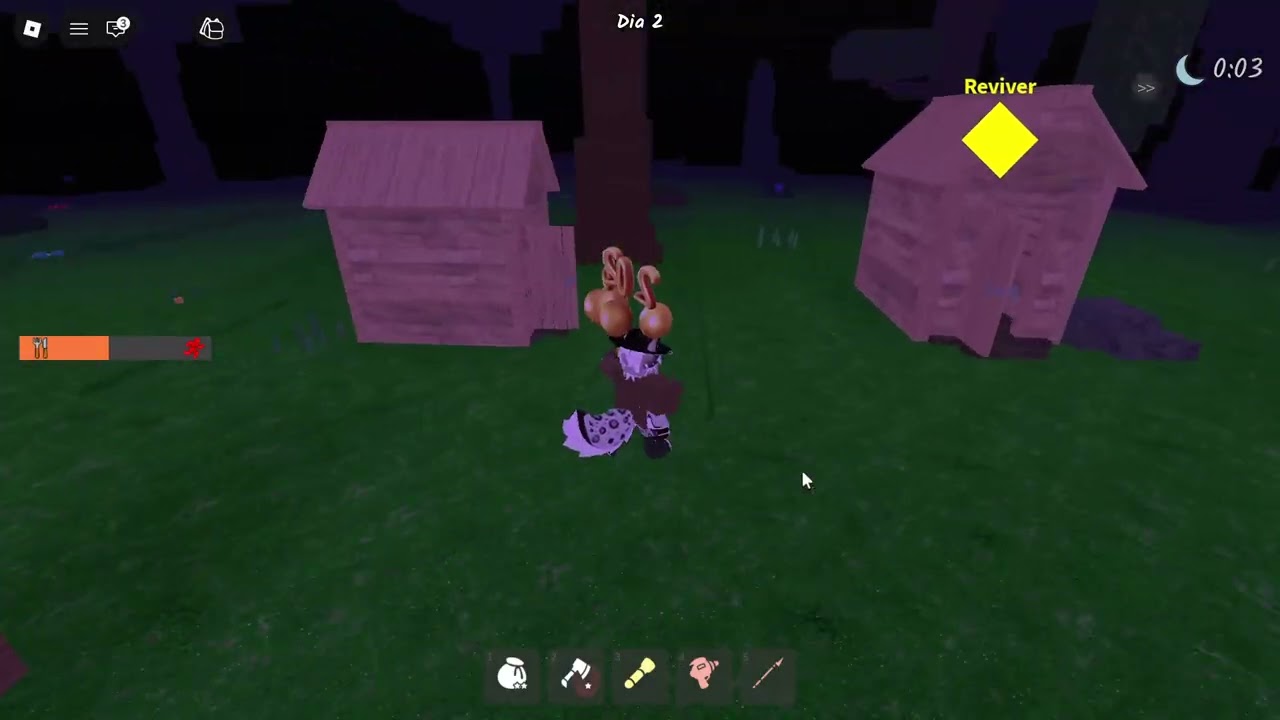 jogando 99 noites na floresta
