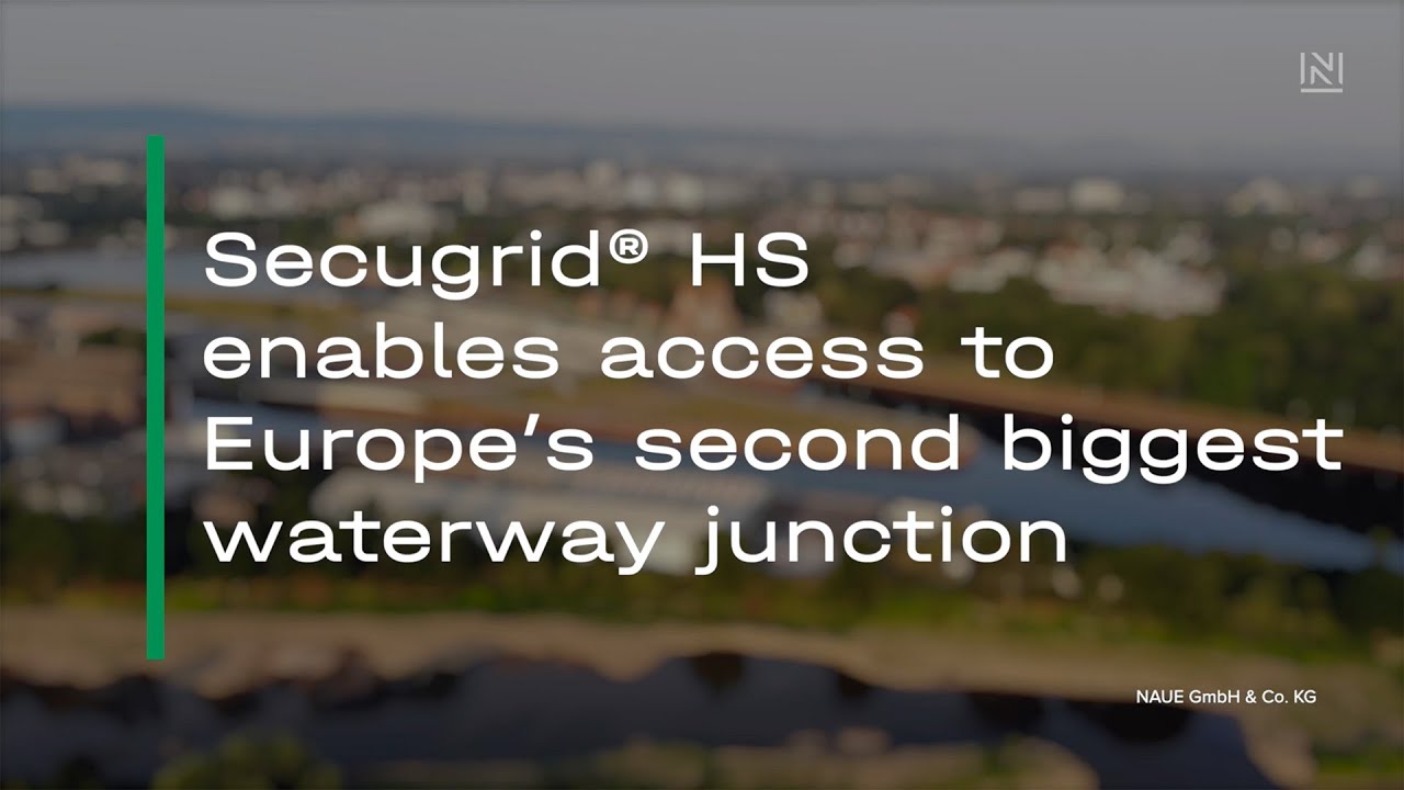 Geogrids enables access to Europe’s second biggest waterway junction