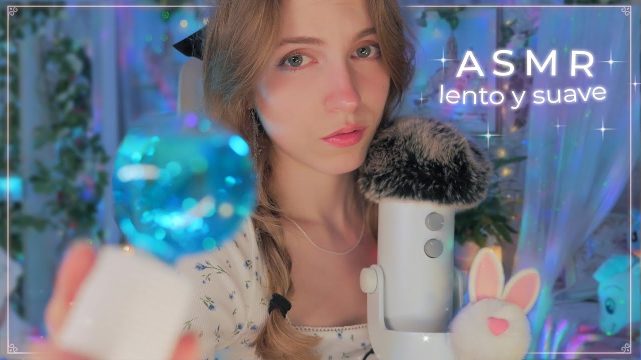 ASMR SLOW & SOFT for Sleep 🐇💗 Massages, Kisses and Sounds 💗