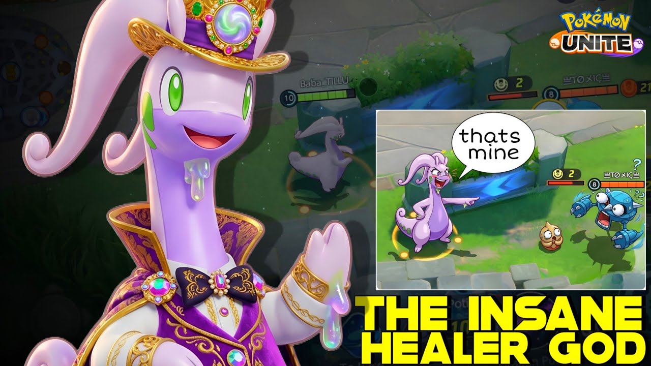 I DECIDED TO CARRY SOLO QUEUE WITH HEALING GOD GOODRA BUT... 🥵 | POKEMON UNITE