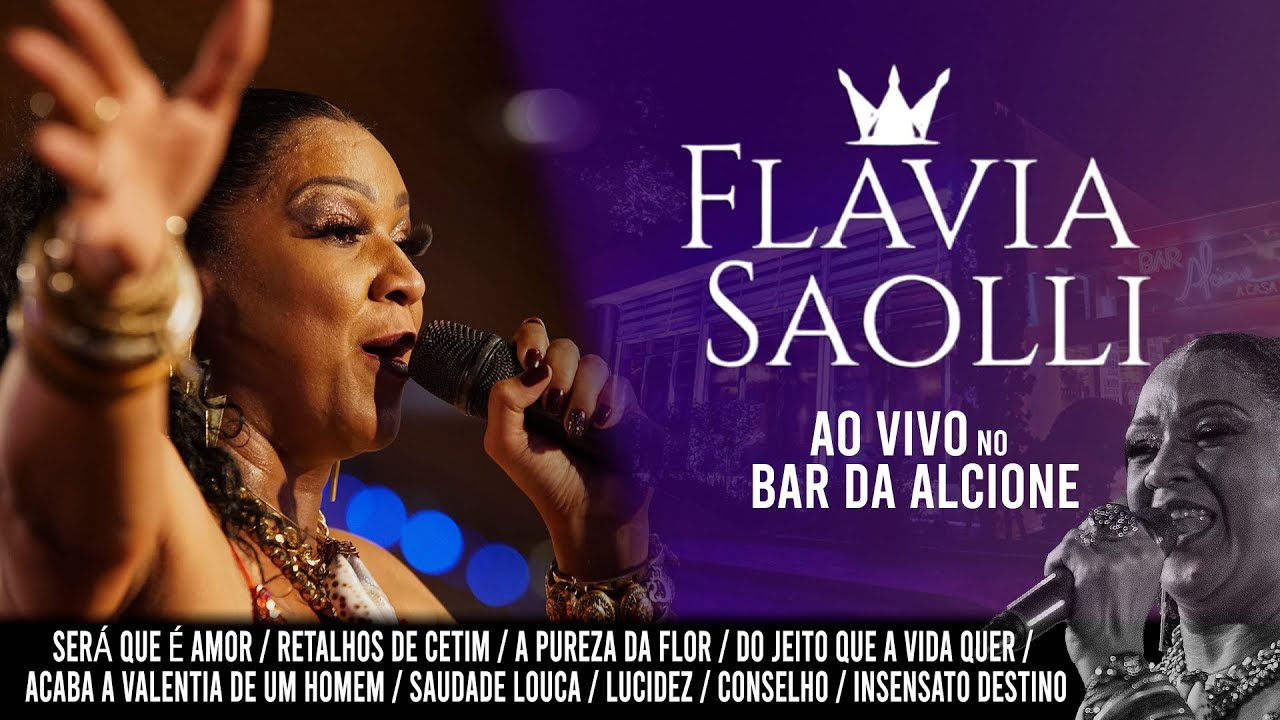 Flavia Saolli - Pout Pourri Samba de Raiz (ao vivo no bar da alcione)