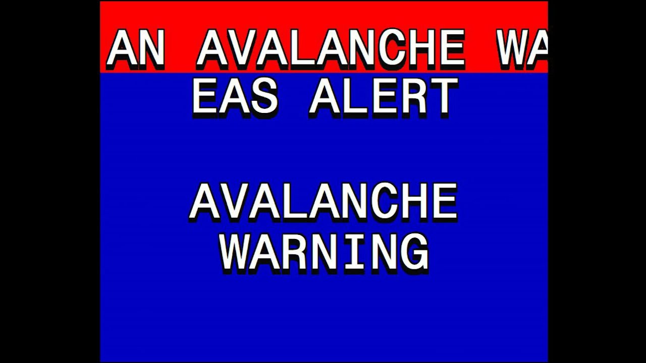 Avalanche Warning EAS: Wash. Mountains