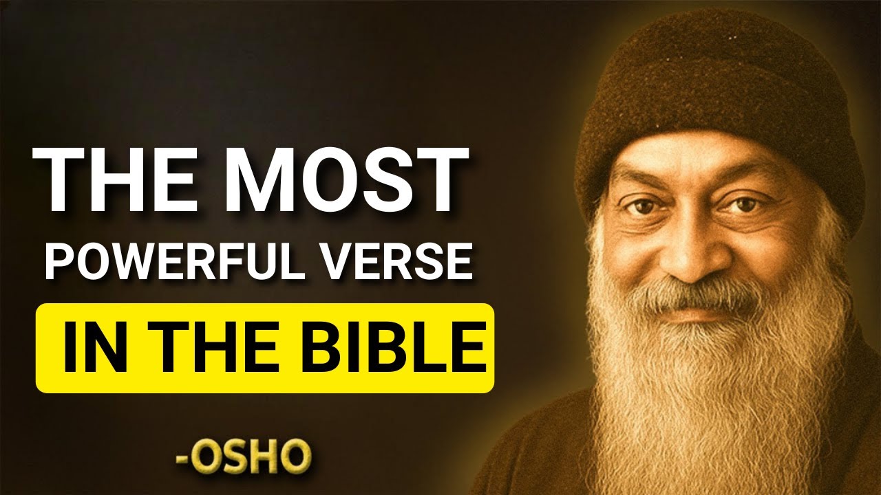 The Most POWERFUL Verse in the BIBLE | Osho