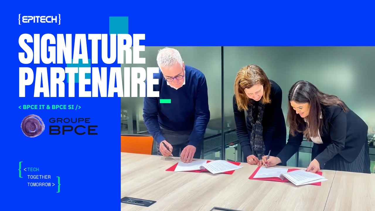 Epitech x BPCE : un partenariat au service des talents tech de demain
