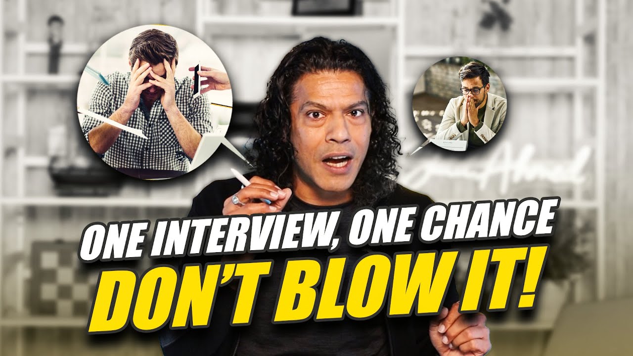 One Interview, One Chance—Don't Blow It! 🚨 No More Mistakes ❌ | Sidd Ahmed