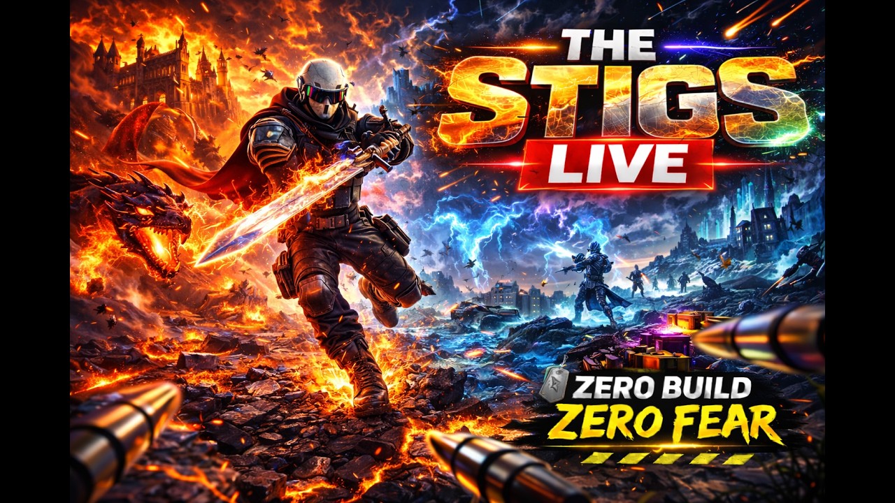 🔴 LIVE - Friday Night Fortnite with StigBot #fortnite