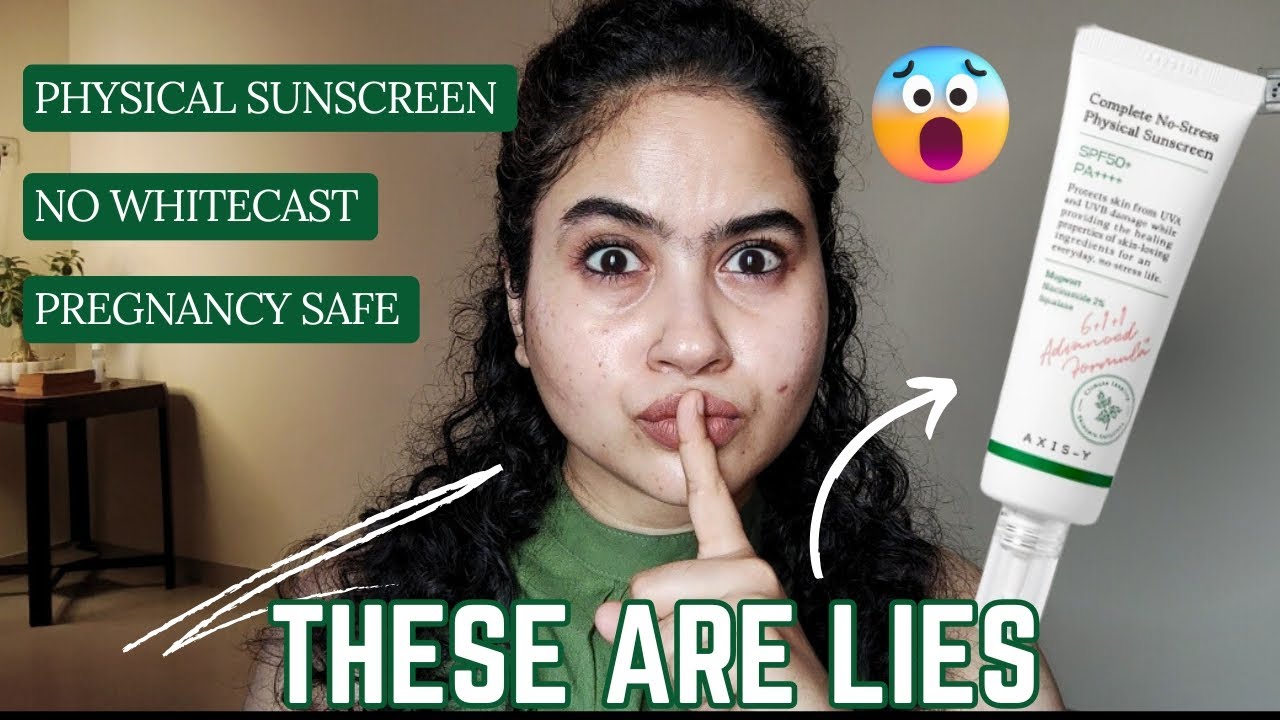 Axis Y Complete No Stress Physical Sunscreen || 😱 Watch Before You Buy :