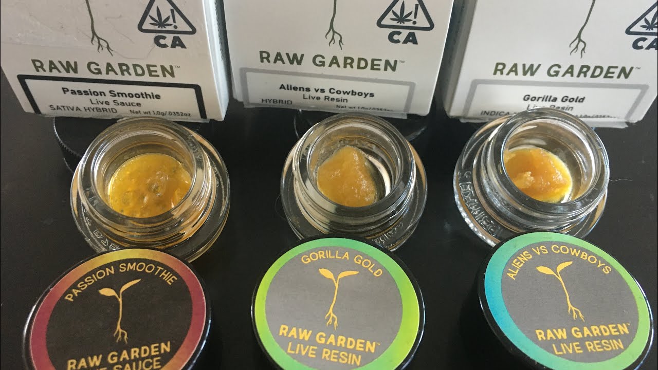 Raw Garden (live resin) : The Blind Taste Terp Challenge