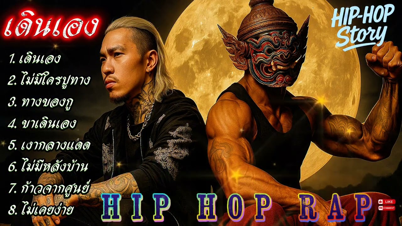🔥รวมเพลงแร็พฮิปฮอป🔥✌️เดินเอง - ไม่เคยง่ายเลย✌️ #SadRap #HipHopอกหัก #Rapซึ้งกินใจ #rap #hiphop