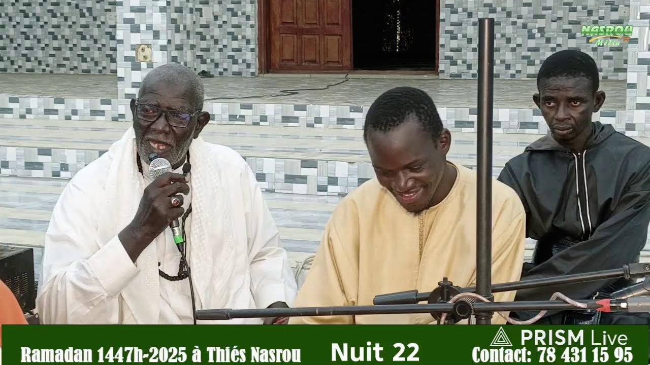 Live streaming of NASROU TV média Vivification du Moi de Ramadane Chez Serigne Assane kane Nasrou