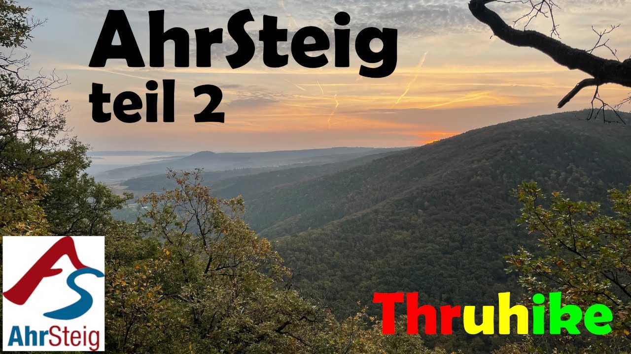 AhrSteig 3-Tages Wanderung 2 #wandernindeutschland #eifel  #thruhike