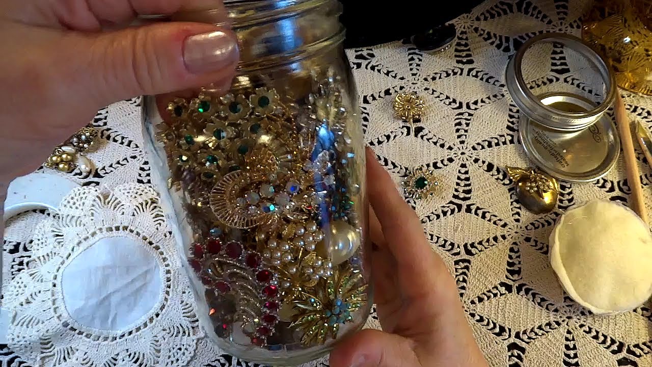 I Made A $150.00 Jewelry Jar To Sell On e-Bay