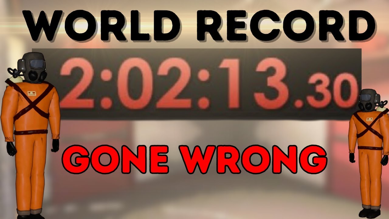 when a non-speedrunner attempts a world record...