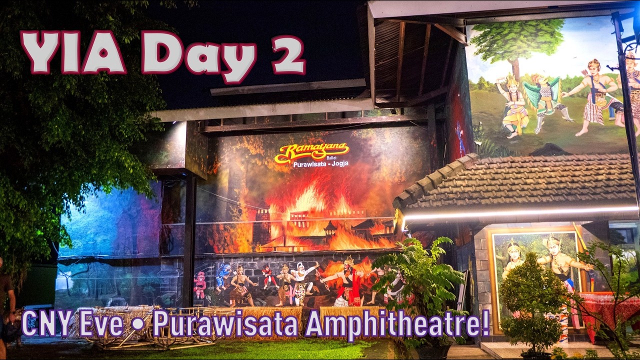 YIA Day 2 │ CNY Eve • Purawisata Amphitheatre!