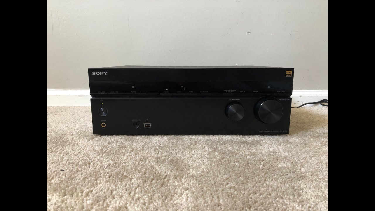 Sony STR-DH750 7.2 4K Bluetooth Home Theater Surround Receiver