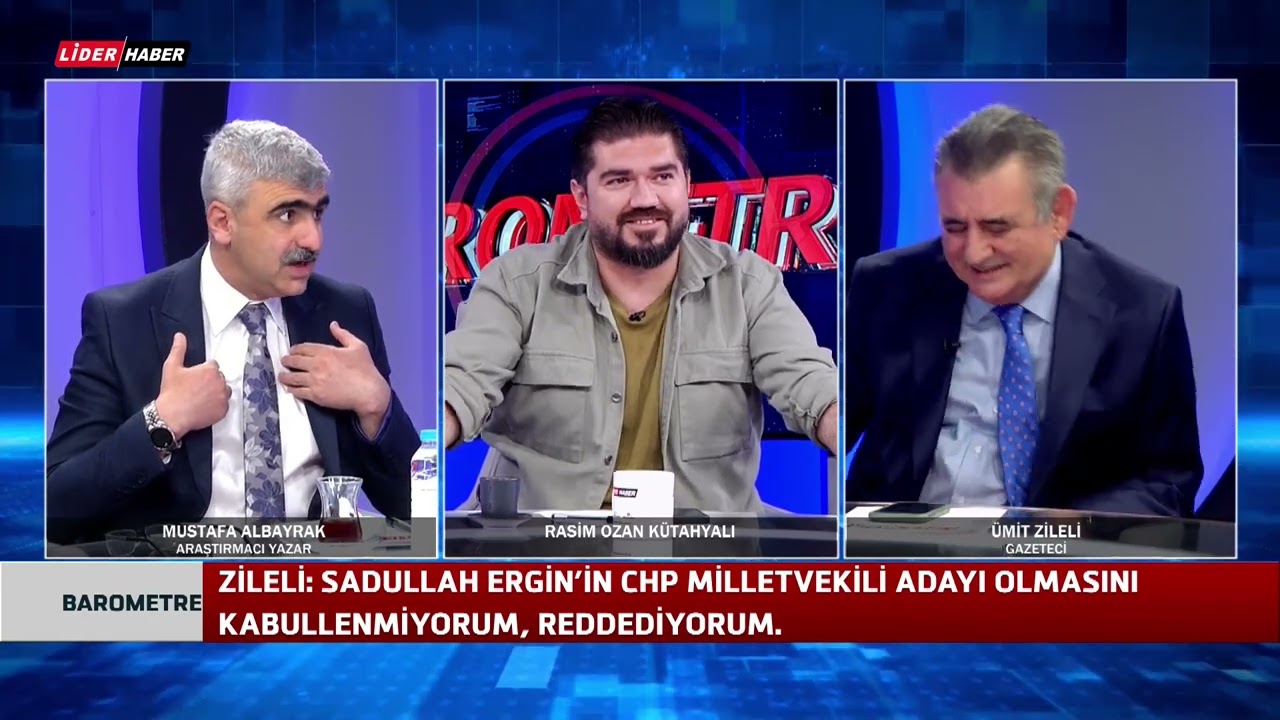 ÜMİT ZİLELİ VE MUSTAFA ALBAYRAK ARASINDA SADULLAH ERGİN TARTIŞMASI